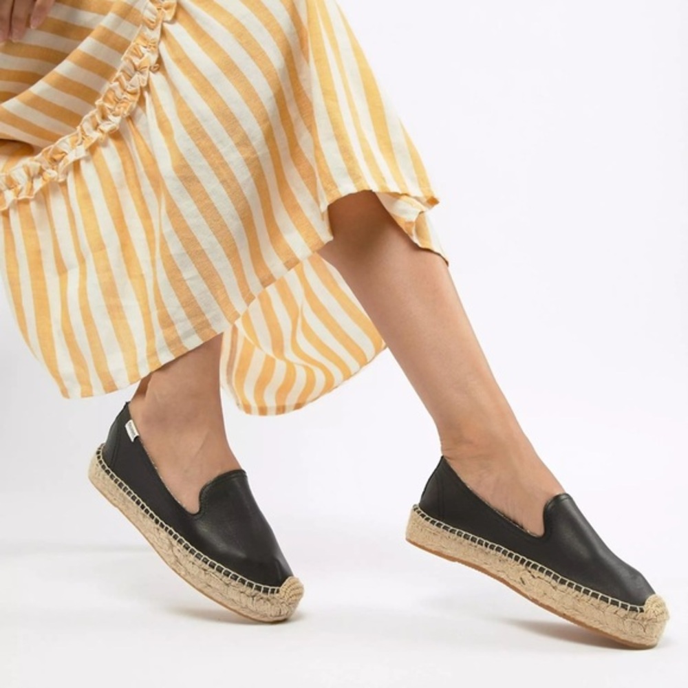 Soludos‎ Leather Espadrilles